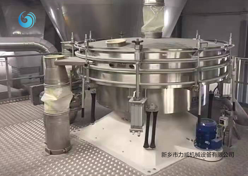 土豆粉篩選不銹鋼搖擺篩使用現(xiàn)場
